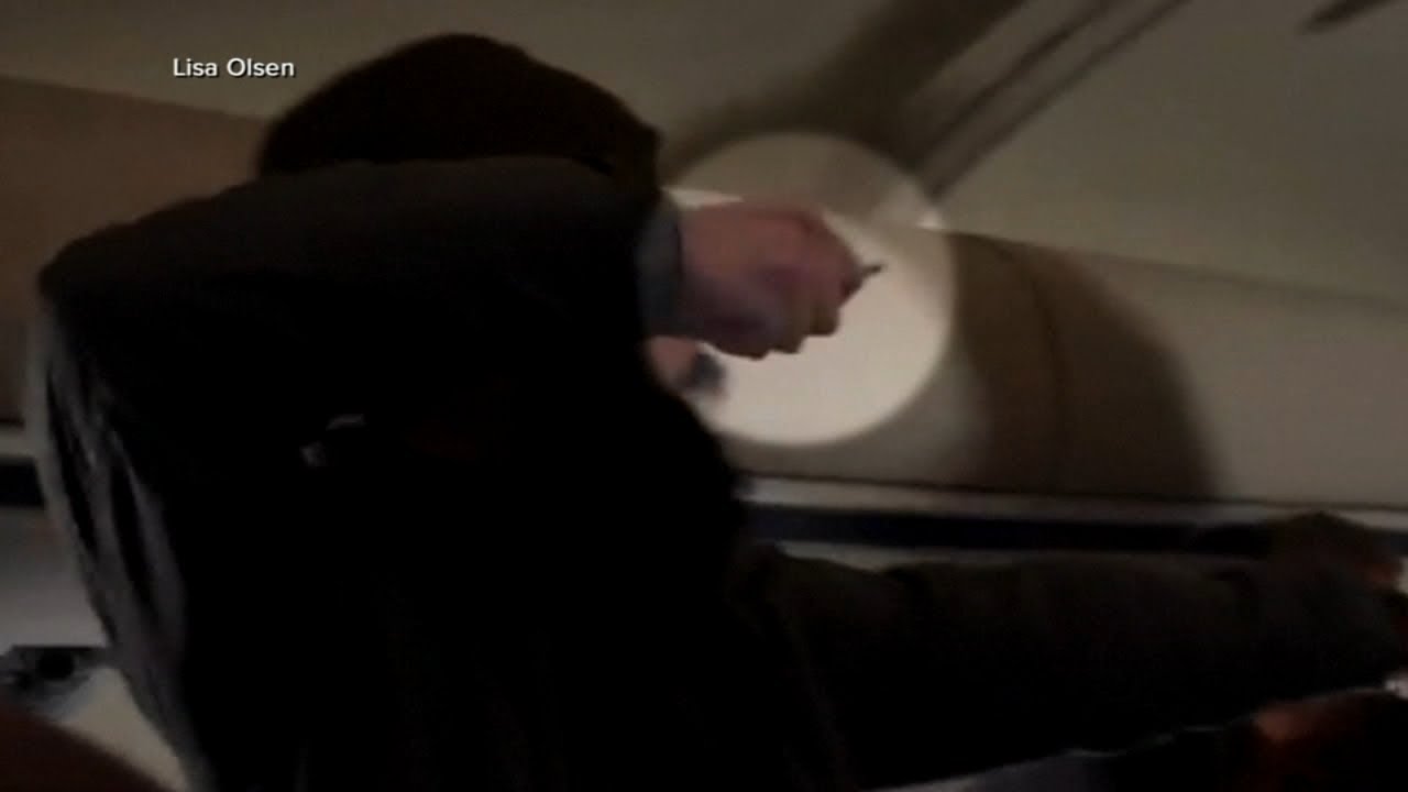 'I'm taking over this plane': Man allegedly tries to stab flight attendant, open plane door