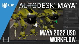 Autodesk Maya 2022: USD Workflow for Beginners