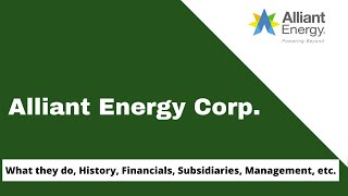 Alliant Energy Facts On Reel. Everything You Need To Know