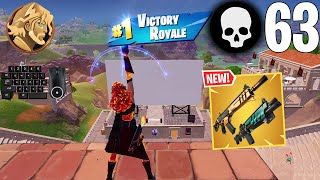 63 Elimination Solo vs Squads Wins Full Gameplay (Fortnite Chapter 5 Season 2)