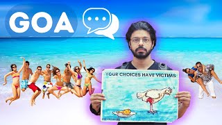 WHY THESE GOANS ARE SCREAMING? | Vlog | Animal Liberation March | Vegan Food in Goa