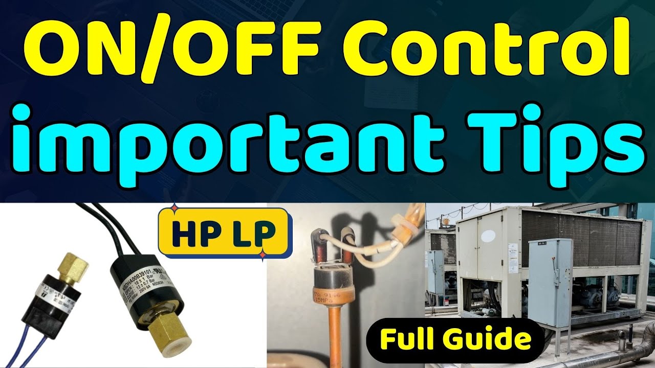 AC HP & LP Pressure Switch Fault Checking Step-by-Step how work HP LP ...