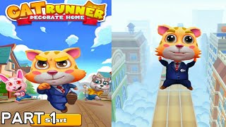 Cat Runner Decorated Home  | Runner Gameplay Part 1| super  | High Score | Run Game screenshot 2