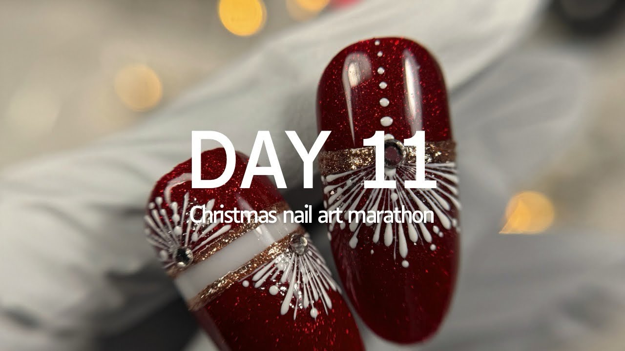 Day 11 of our Christmas Nail Art Marathon|  live from Instagram Replay 