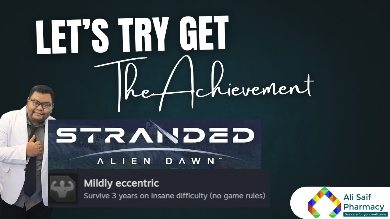 [Stranded : Alien Dawn] Survive 3 Years On Insane Difficulty (No Game Rules) - Full Gameplay No Mic