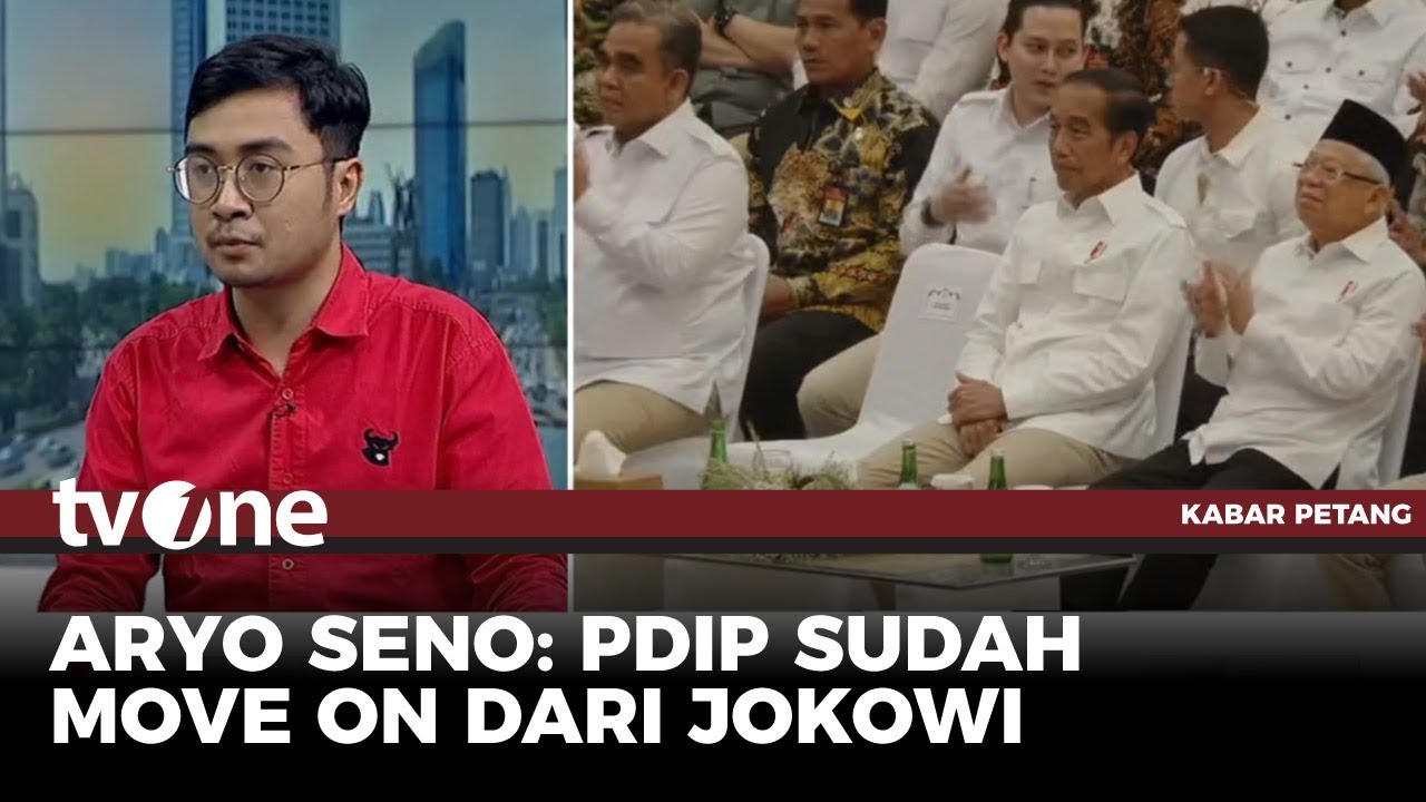Jubir PDIP Menilai Bahwa Terkait Jokowi, PDIP Sudah Move On | Kabar Petang tvOne