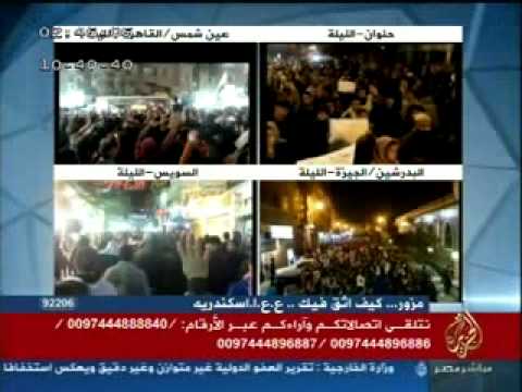 مصر بين طريقين .. أراء المشاهدين في المشهد المصري الحالي ٢٤-١-٢٠١٤