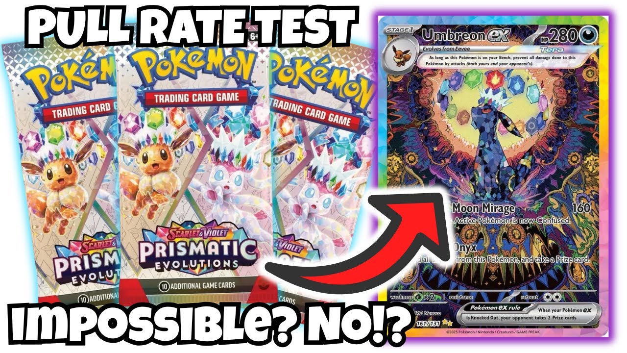 How Many Packs to Pull ONE SIR? Prismatic Evolutions Challenge - YouTube