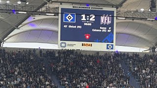 HSV-VFL Osnabrück die Tore und Stimmung aus dem Gästeblock… #vflosnabrück #hsv-vfl #auswärtssieg