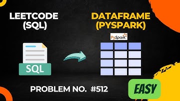 Problem No.512 | Game play analysis || | Window function | Leetcode (SQL) to DataFrame (Pyspark)