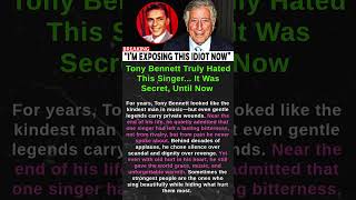 Tony Bennett Truly Hated This Singer    It Was Secret, Until Now #shorts