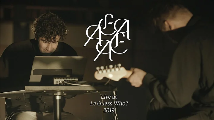 AEAEA (Nicolas Jaar x Patrick Higgins) - Live at L...