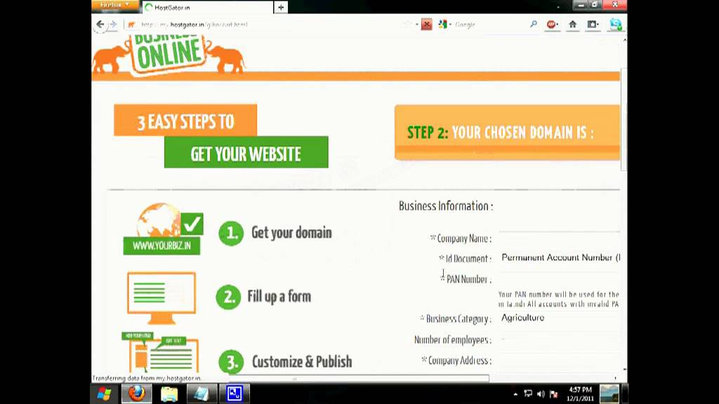 Free .in Domain for 1 Year