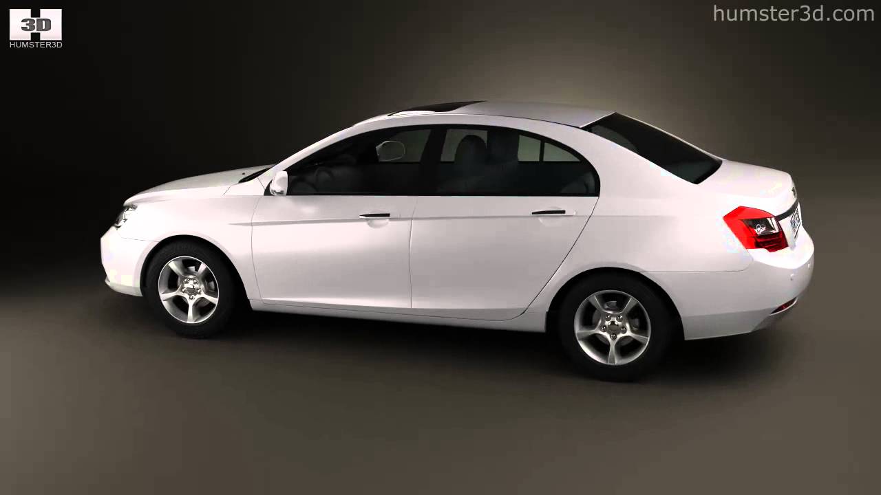 Emgrand EC7 2014 3D model by 3DModels.org
