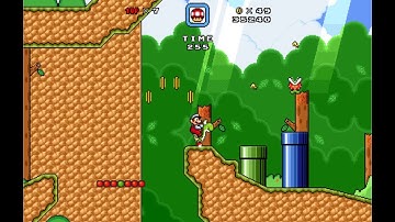 SMBX 38a 1.4.4 level Mario World Yoshi_s Island 2
