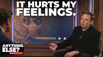 Elon Nearly Breaks Down Into Tears During Interview | ANYTHING ELSE PODCAST