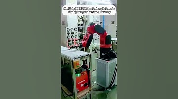 Multiple robots working together #borunte #machine #cnc