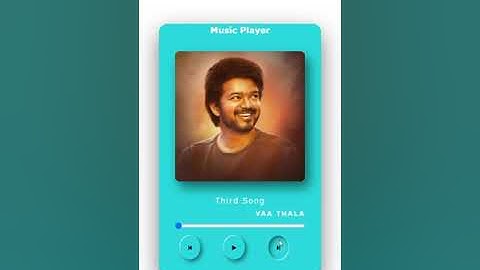 Build an Awesome Music Player Using JavaScript  in Just 5 Minutes | Besant  Technologies Projects
