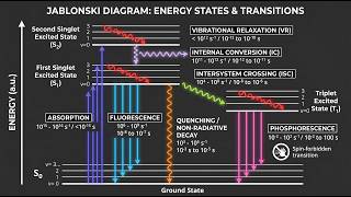 Information Jablonski Diagram 3D Animation News