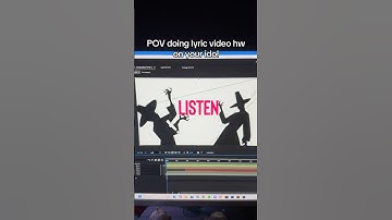 Doing lyric video hw on your idol #kpopdemonhunters #kpop #motiongraphics #lyrics #netflix