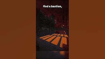 How to find a Nether Fortress In Minecraft...