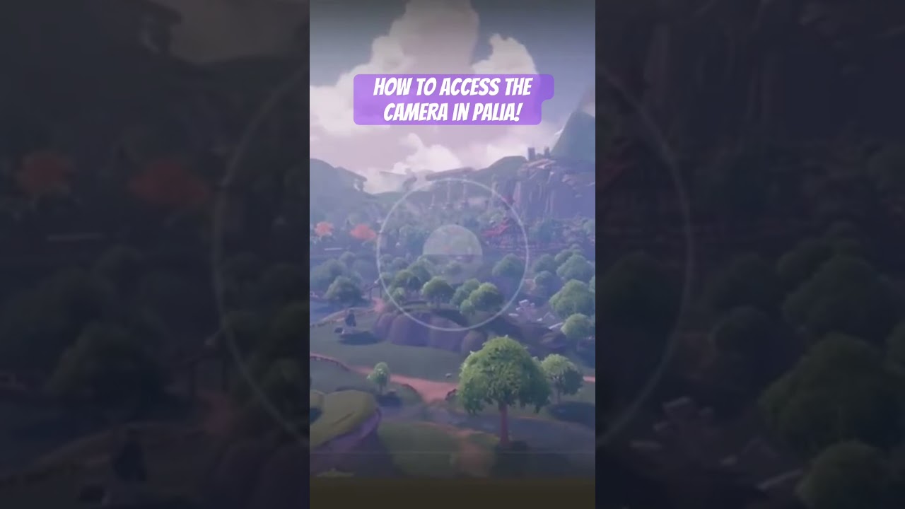 How to access the camera in Palia! 
