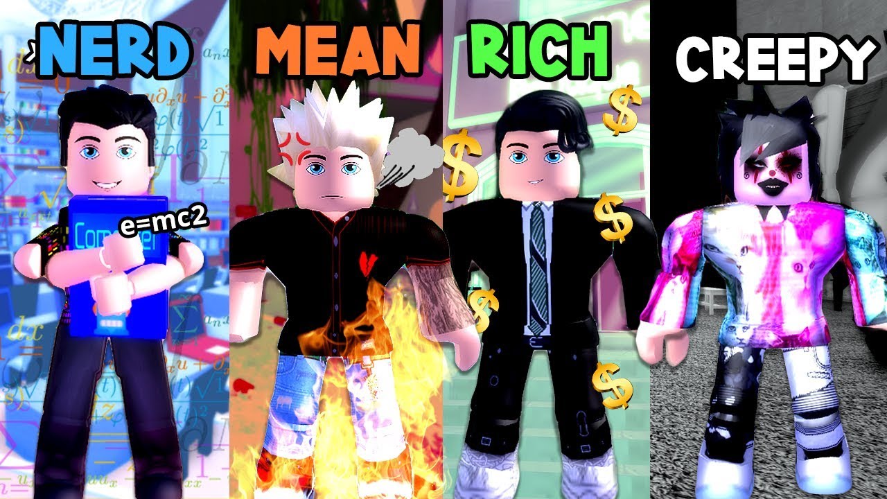 4 Types Of Boys In Royale High School Royale High Roleplay Youtube - roblox cheap outfits for boys royale high