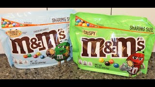 M&M’s: Crunchy Cookie vs Crispy Blind Taste Test & Review