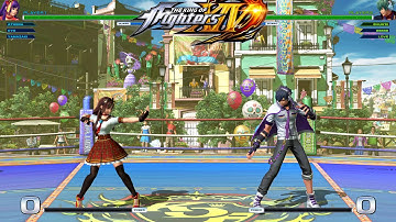 KOF14 Athena & Kyo & Yamazaki vs Shun