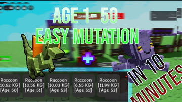 How to get Age 1 to 50 in 10 Minutes | Grow a Garden