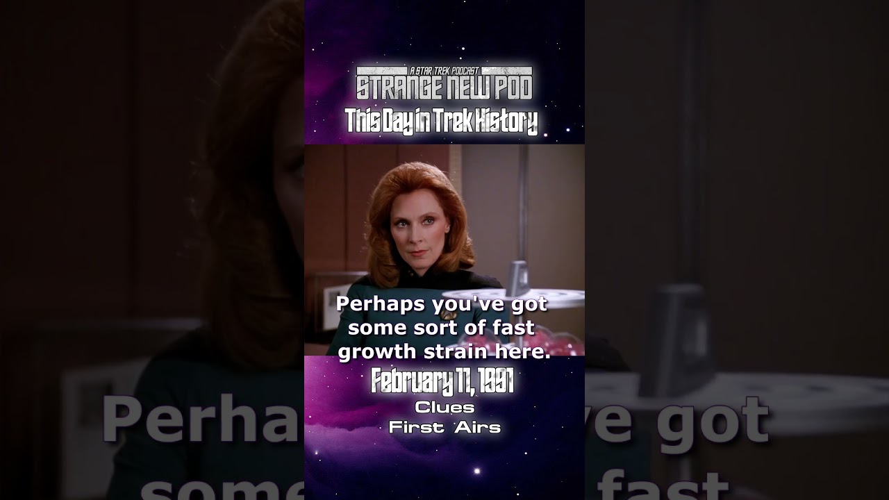 On this day in #startrek history, #startrektng Clues first aired!