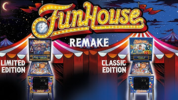 Funhouse Pinball Remake - Trailer ( Pedretti Gaming - EPC 2024)