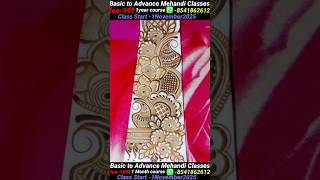 Latest flower pattern mehndi design 2025 // full hand simple mehndi design #mehndi, #henna