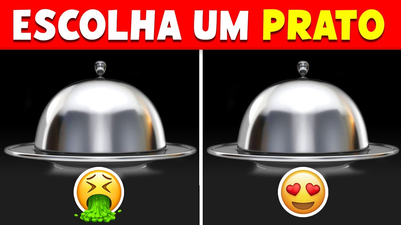 Quiz Escolha um Prato | Comida Boa Vs Comida Ruim 😋🤮