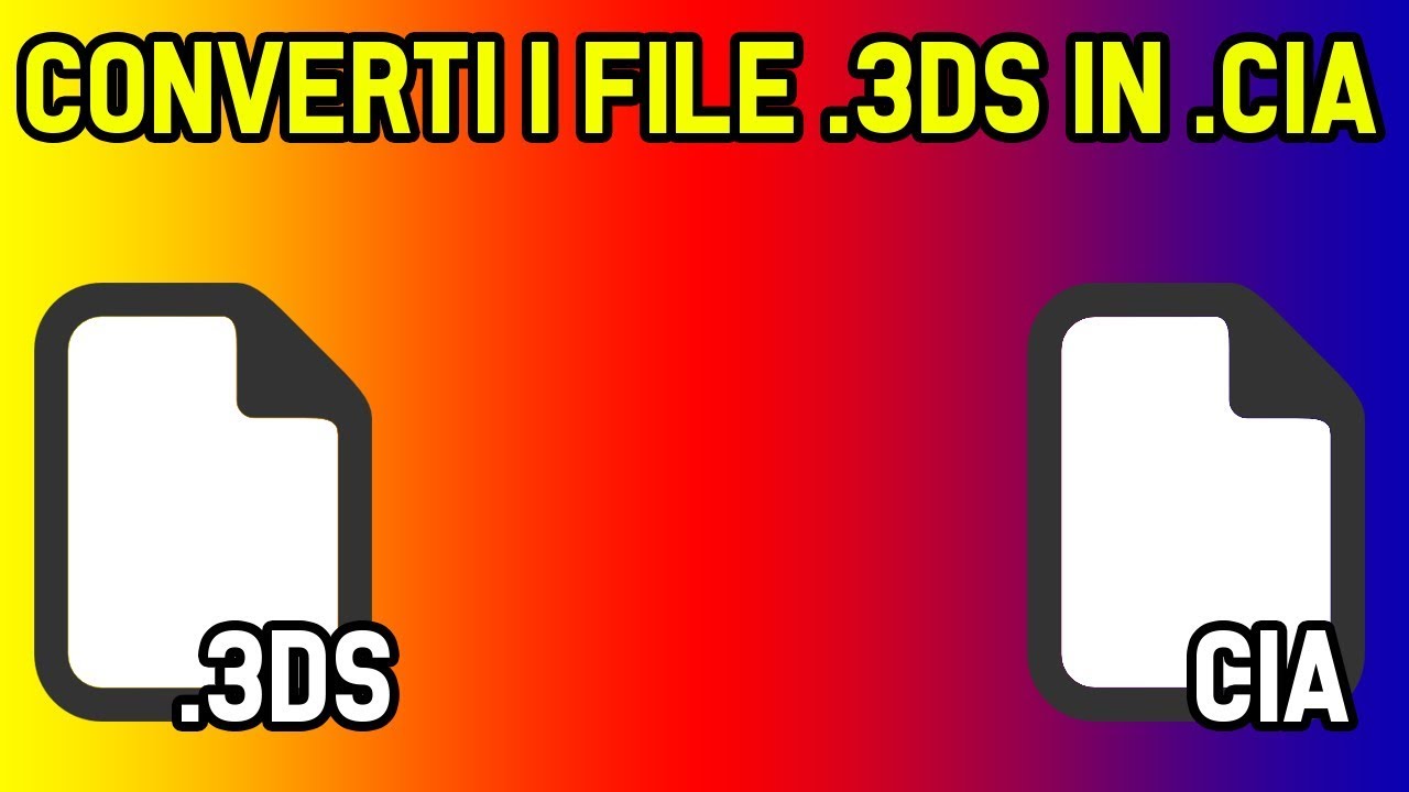 3ds to cia converter tool