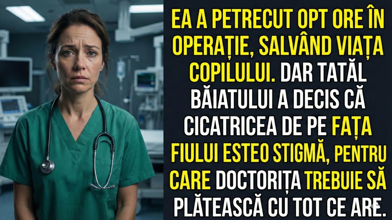 O doctoriță chirurg a salvat fiul oligarhului, dar el a ordonat. „L-ai desfigurat, acum plătește!”
