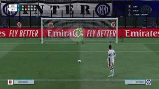 AC Milan vs INTER Penalty Shootout FIFA 22