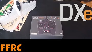 Spektrum DXe transmitter unboxing. TX for Horizon Hobby BNF RC