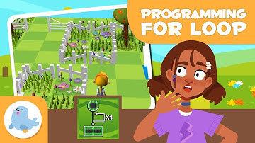 PROGRAMMING for Kids 💻 What Is a FOR Loop? 🌱 Learn to Program