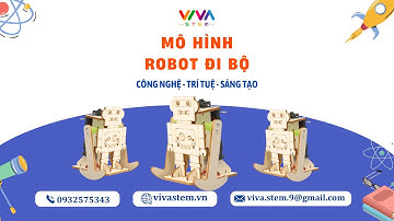 Hướng dẫn lắp ghép đồ chơi STEM Robot đi bộ giúp trẻ phát triển tư duy, kỹ năng và sáng tạo
