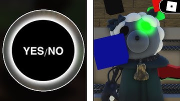 HOW TO GET THE "YES/NO" BADGE IN P:FOC & THE SUZIE CHARACTER IN ASK THE PIGGY CHARACTERS! | ROBLOX