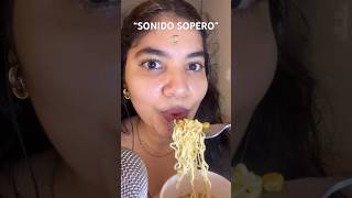 La sopa instantánea te dará tingles #asmr #dormir #ajinomen #relax #tingles #triggersforsleep
