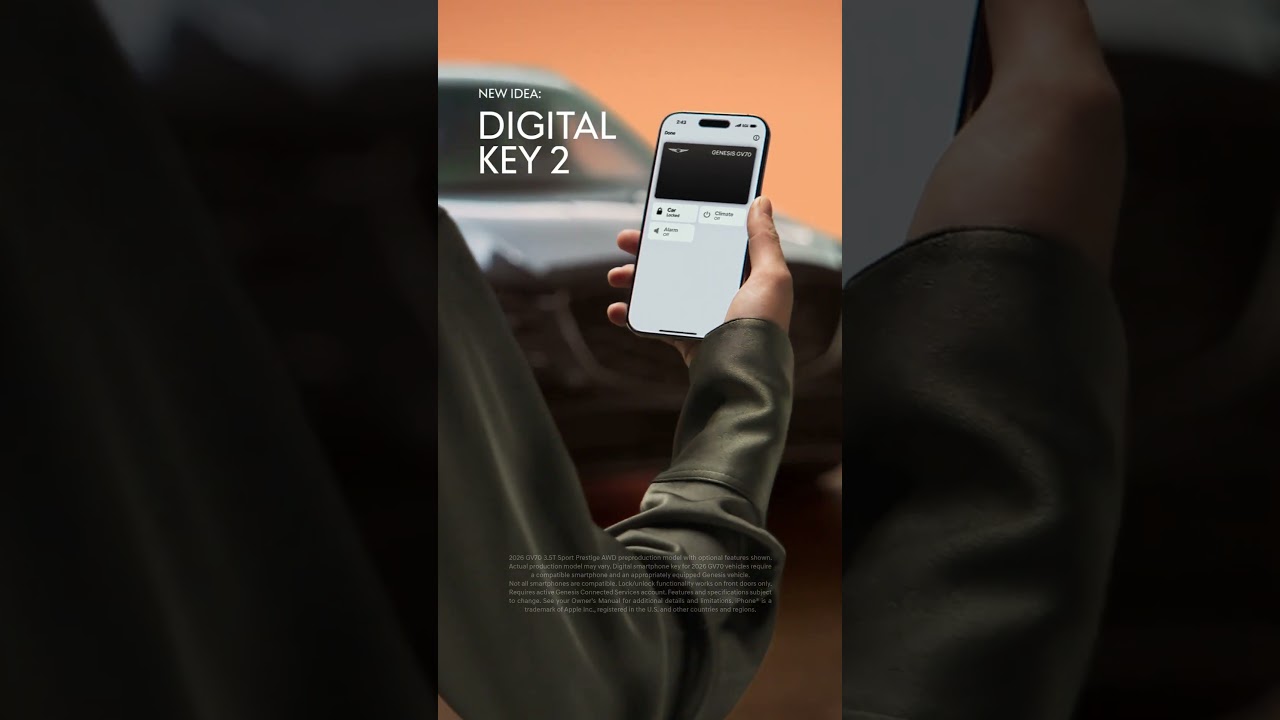 Digital Key 2 | 2026 GV70