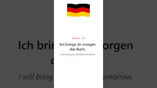 A1 German Flashcards - bringen