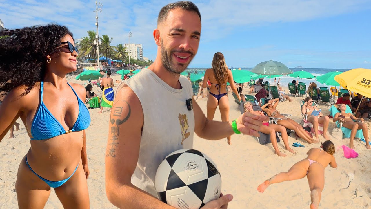 BREZİLYA SAHİLLERİNDE SIRADAN 1 GÜN 🇧🇷