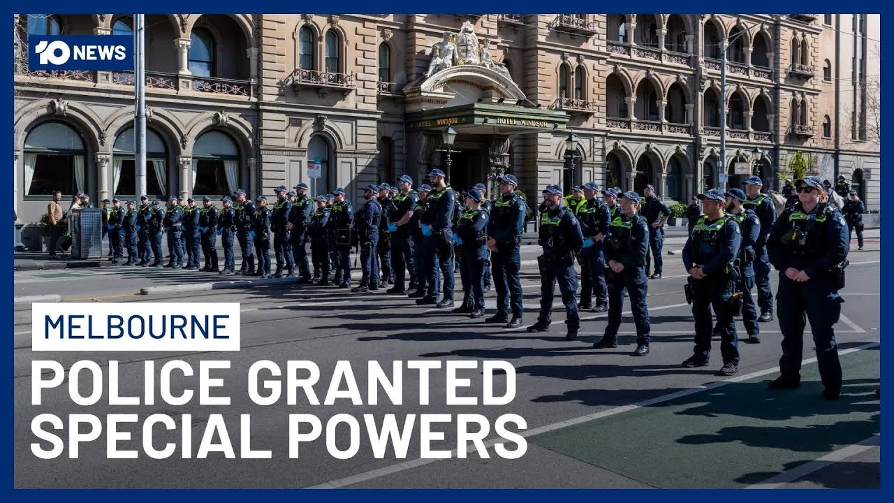 Victoria Police Granted Special Powers During Israeli President Herzog's Visit | 10 News