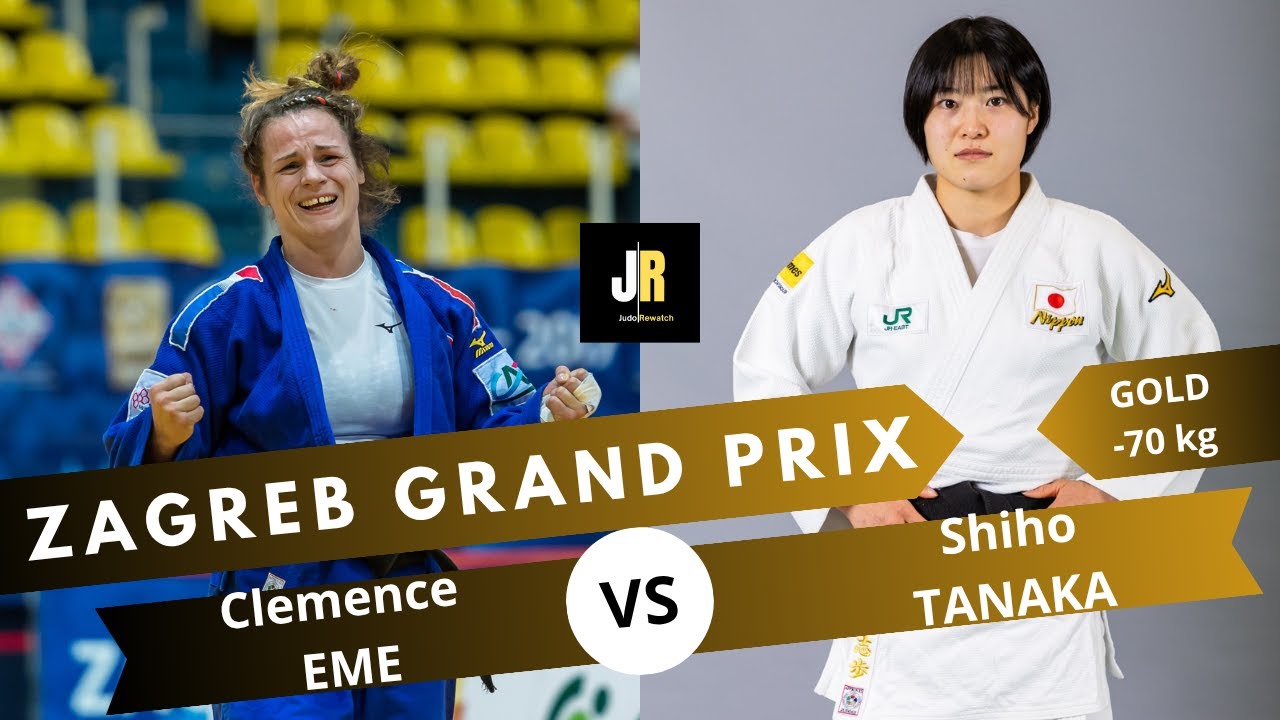 Clemence EME VS Shiho TANAKA Zagreb Grand Prix 2025 | GOLD -70 kg