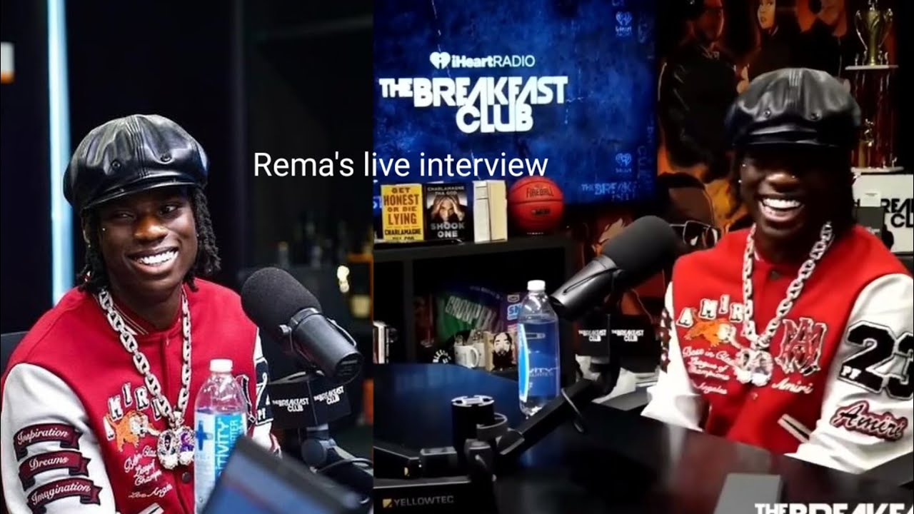 Rema  Live Interview at THE breakfast Club(PART 2)