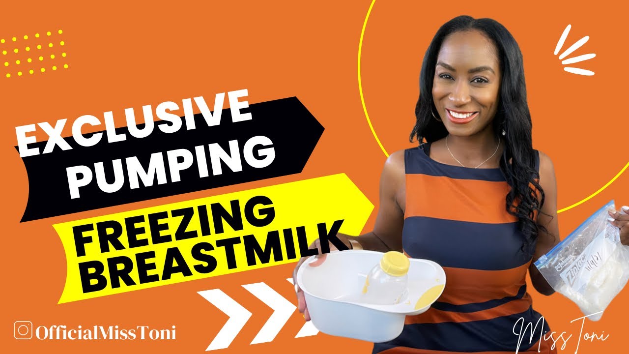 Exclusively Pumping Breastmilk | How to Freeze & Store Breastmilk for Months | Miss Toni