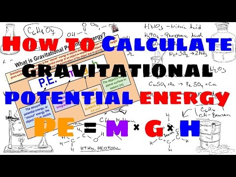 How to Calculate Gravitational Potential Energy